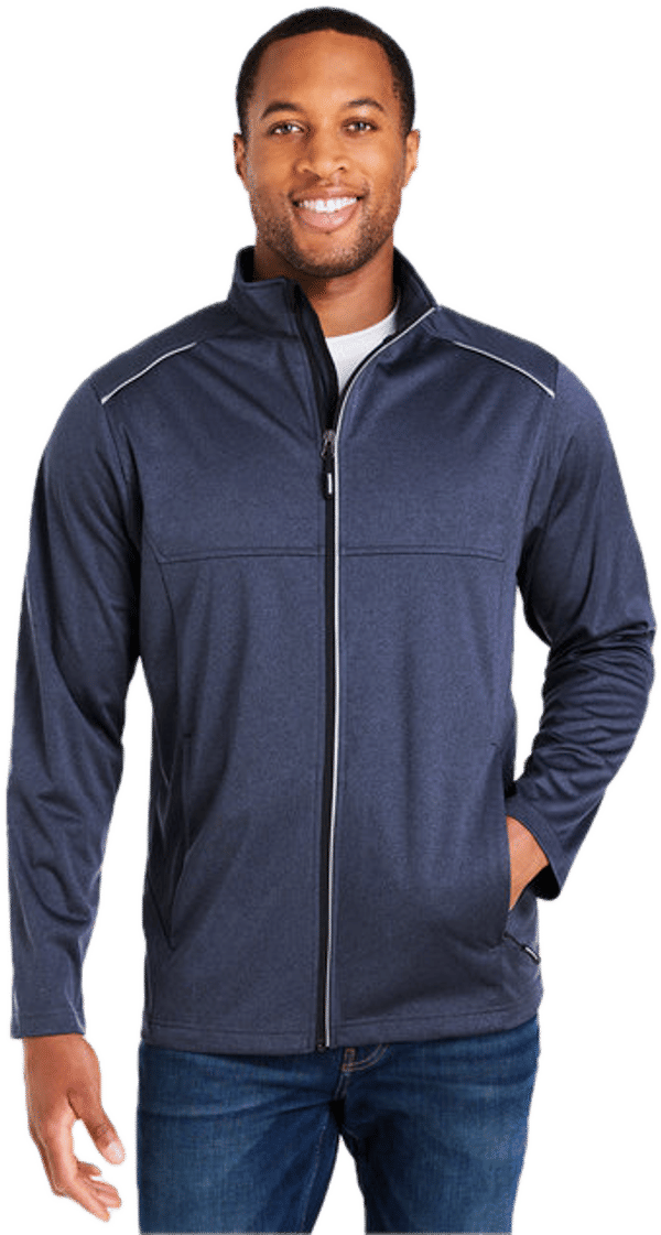 An image of a Custom Core 365 Men's Techno Lite Three Layer Knit Tech Shell!
