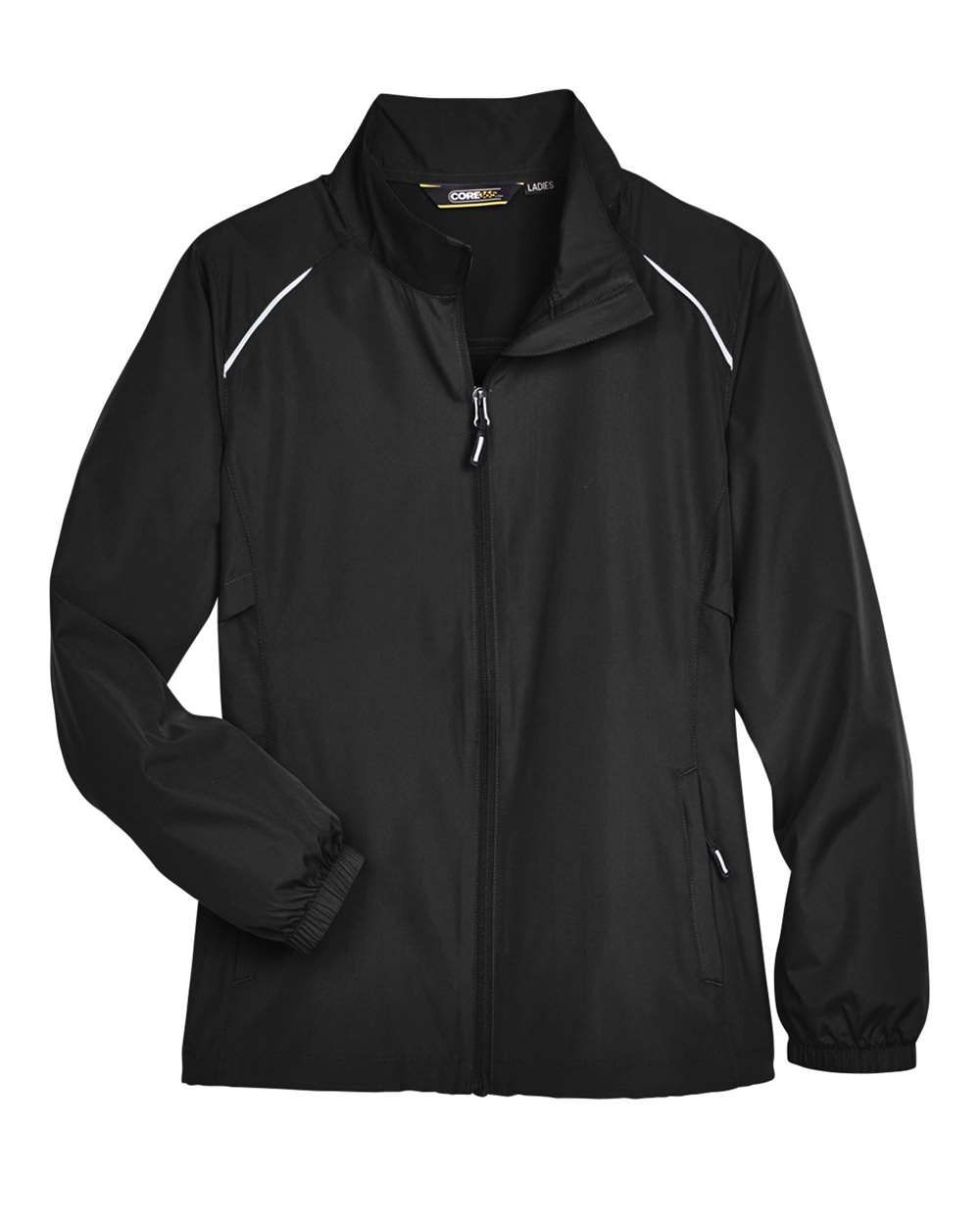Core 365 Motivate Unlined Lightweight Ladies Jacket in Black