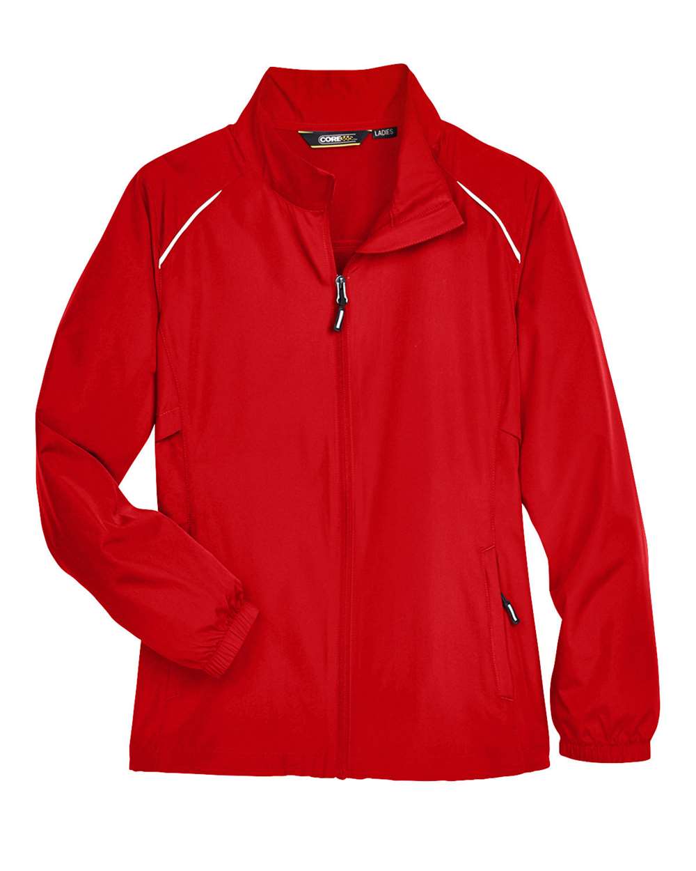 Core 365 Motivate Unlined Lightweight Ladies Jacket in Classic Red