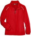 An image of a Custom Core 365 Motivate Unlined Lightweight Ladies Jacket in Classic Red!