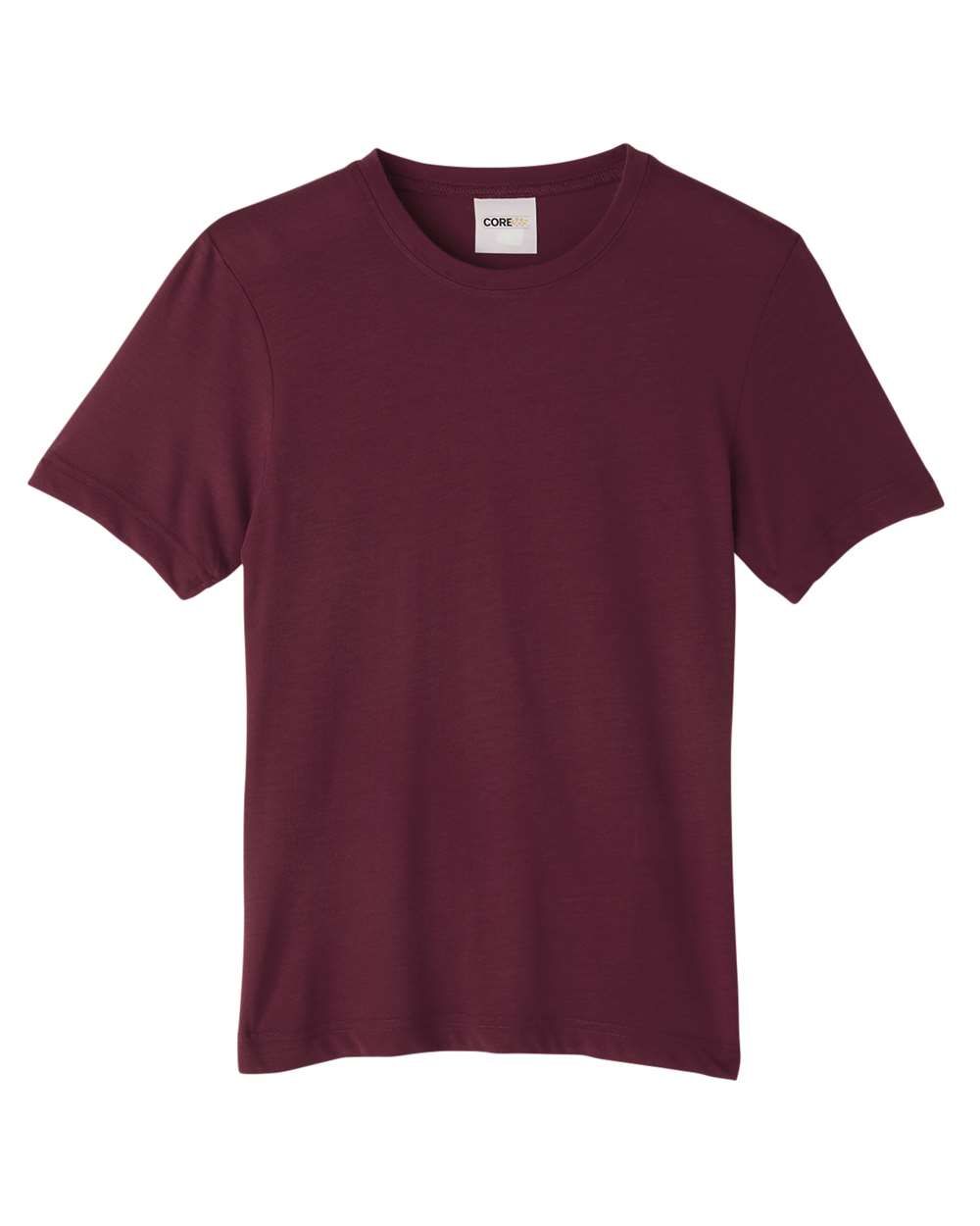 Core 365 Youth Fusion ChromaSoft Performance T Shirt in Burgundy
