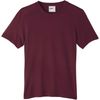 An image of a Custom Core 365 Youth Fusion ChromaSoft Performance T Shirt in Burgundy!