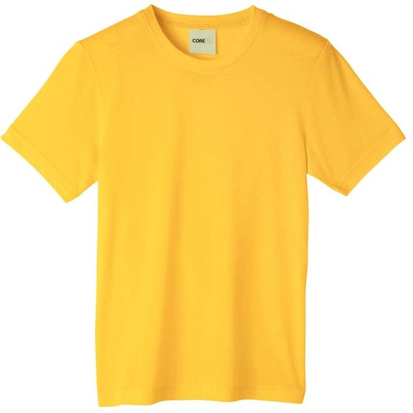 An image of a Custom Core 365 Youth Fusion ChromaSoft Performance T Shirt in Campus Gold!