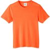 An image of a Custom Core 365 Youth Fusion ChromaSoft Performance T Shirt in Campus Orange!