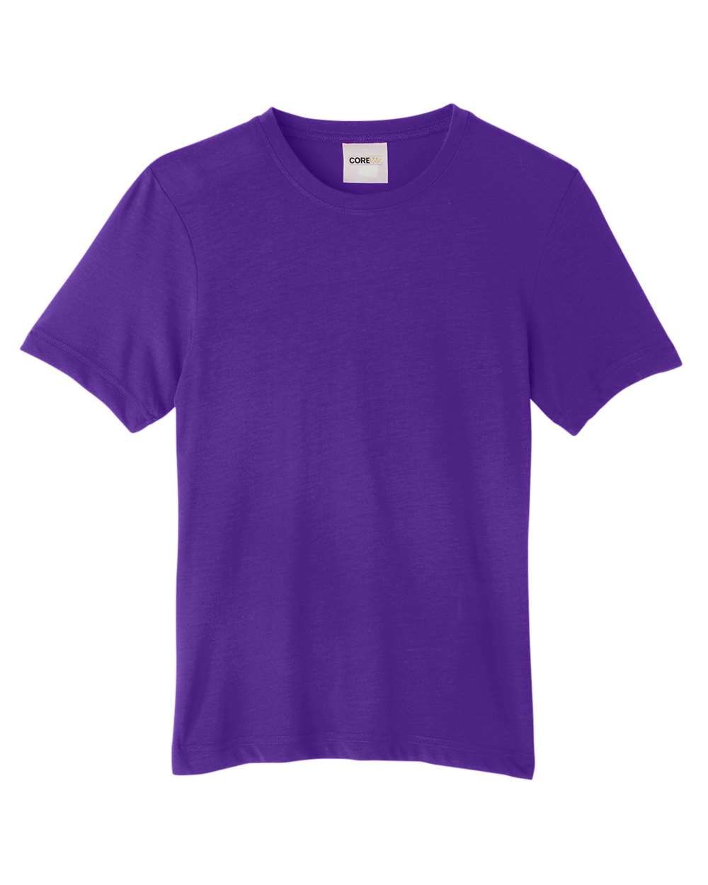 Core 365 Youth Fusion ChromaSoft Performance T Shirt in Campus Purple
