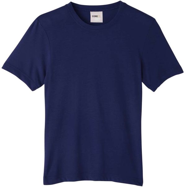 An image of a Custom Core 365 Youth Fusion ChromaSoft Performance T Shirt in Classic Navy!