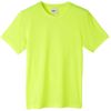 An image of a Custom Core 365 Youth Fusion ChromaSoft Performance T Shirt in Safety Yellow!