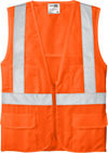 An image of a Custom CornerStone ANSI 107 Class 2 Mesh Back Safety Vest!