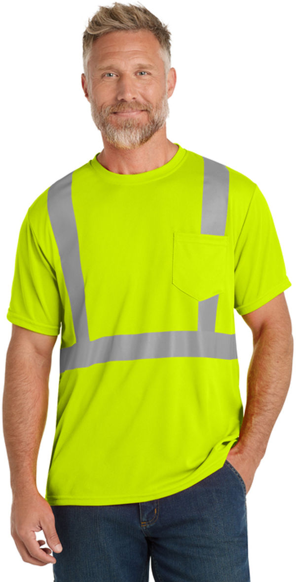 An image of a Custom CornerStone ANSI 107 Class 2 Mesh Tee!