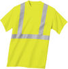 Am image of a Custom CornerStone ANSI 107 Class 2 Safety T Shirt in Safety Yellow/Reflective!