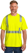 An image of a Custom CornerStone ANSI 107 Class 2 Segmented Tape Tee!