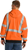 An image of a Custom CornerStone ANSI 107 Class 3 Heavy Duty Fleece Full Zip Hoodie!