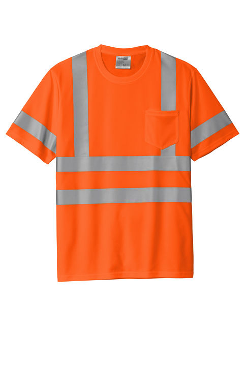 CornerStone ANSI 107 Class 3 Mesh Tee in Safety Orange