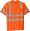 An image of a Custom CornerStone ANSI 107 Class 3 Mesh Tee in Safety Orange!