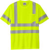 An image of a Custom CornerStone ANSI 107 Class 3 Mesh Tee in Safety Yellow!