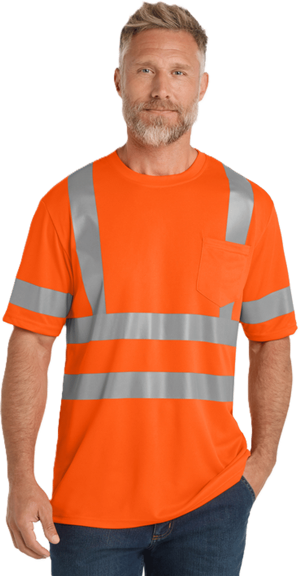 An image of a Custom CornerStone ANSI 107 Class 3 Mesh Tee!