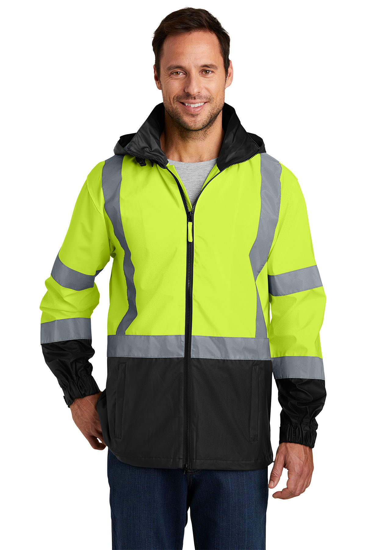 CornerStone ANSI 107 Class 3 Safety Windbreaker