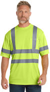An image of a Custom CornerStone ANSI 107 Class 3 Short Sleeve Snag Resistant Reflective T Shirt!