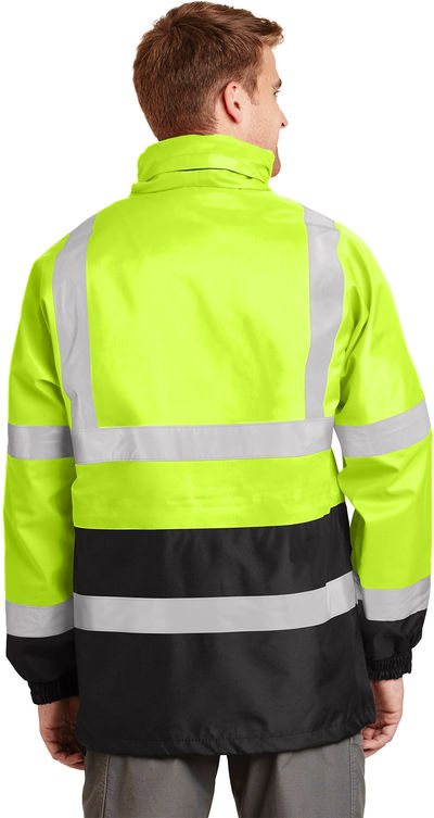 An image of a Custom CornerStone ANSI 107 Class 3 Waterproof Parka!