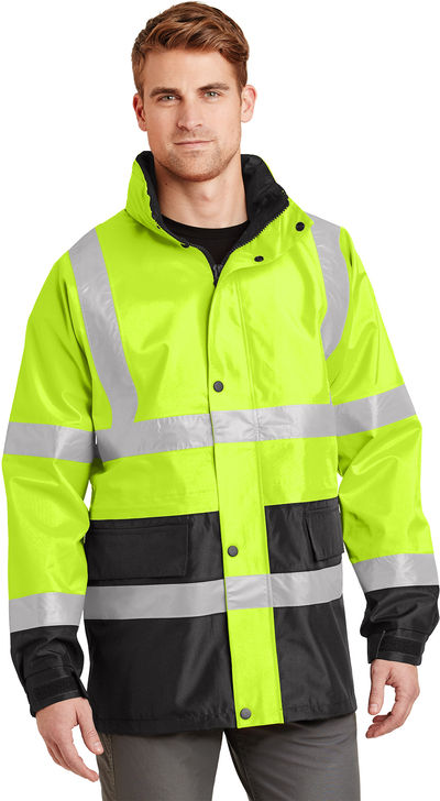 An image of a Custom CornerStone ANSI 107 Class 3 Waterproof Parka!
