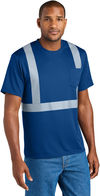 An image of a Custom CornerStone Enhanced Visibility Segmented Tape Tee!