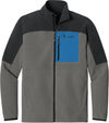An image of a Custom Cotopaxi Abrazo Full Zip Fleece Jacket in Black/ Cinder!