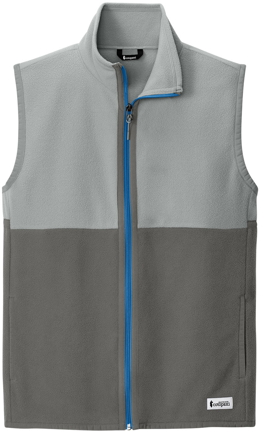 Cotopaxi Amado Fleece Vest in Smoke/ Cinder