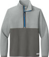 An image of a Custom Cotopaxi Amado Half Zip Fleece in Smoke/ Cinder!