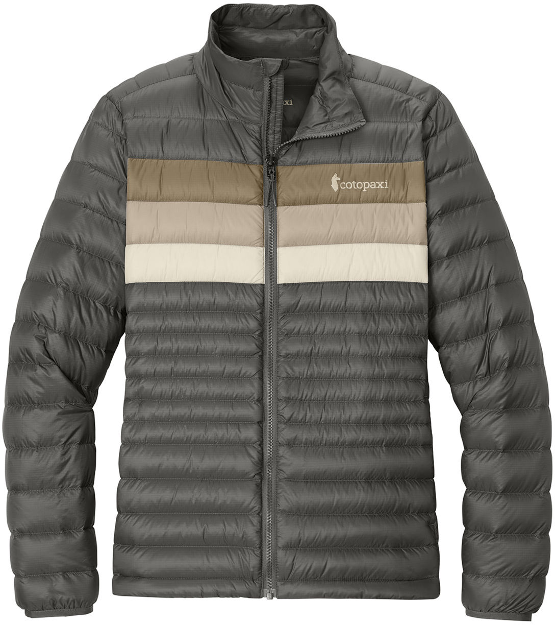 Cotopaxi Womens Fuego Down Jacket in Cinder/ Desert