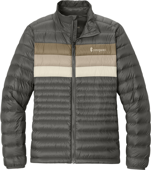 An image of a Custom Cotopaxi Womens Fuego Down Jacket in Cinder/ Desert!