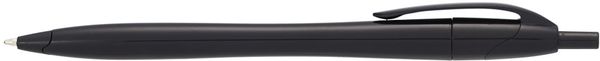 An image of a Custom Cougar Ballpoint Pen in Solid Black!