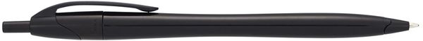 An image of a Custom Cougar Ballpoint Pen in Solid Black!