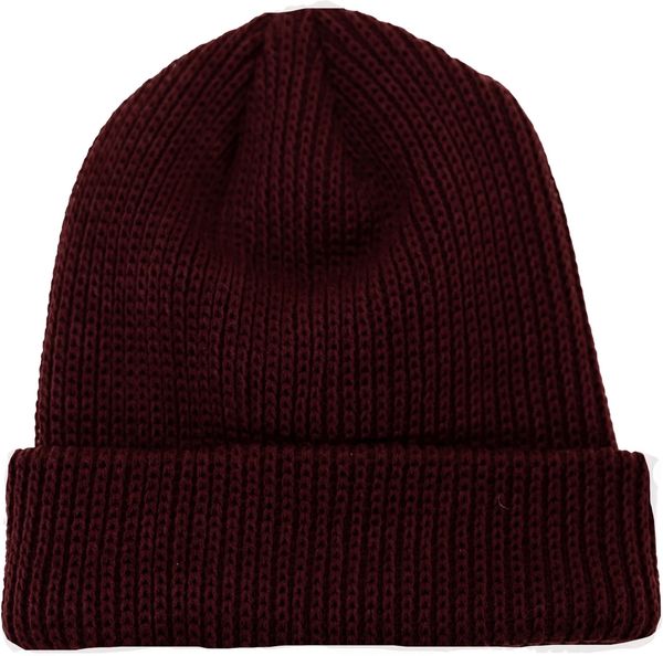 Am image of a Custom Beaniiez Cozy Toque in Maroon!