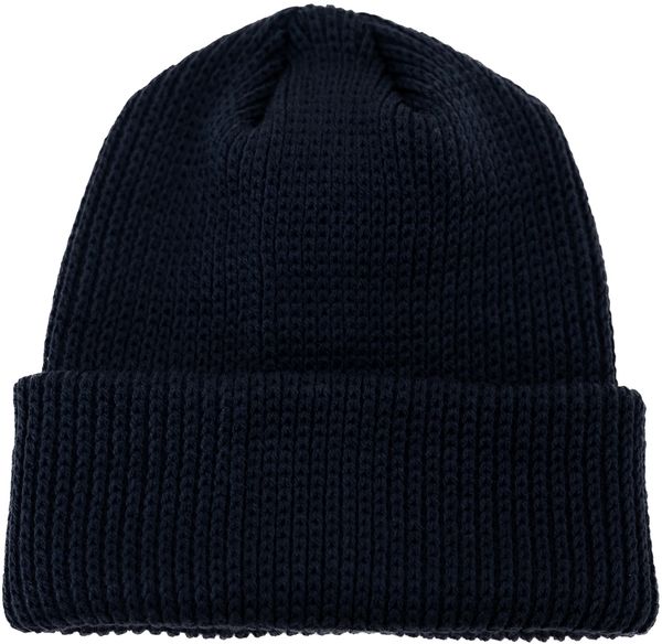 Am image of a Custom Beaniiez Cozy Toque in Navy!