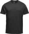 Am image of a Custom Stormtech Men's Equinox Short Sleeve Tee in Black!
