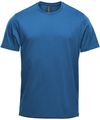 Am image of a Custom Stormtech Men's Equinox Short Sleeve Tee in Steel Blue!