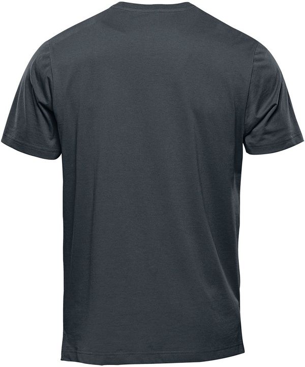Am image of a Custom Stormtech Men's Equinox Short Sleeve Tee in Dolphin!