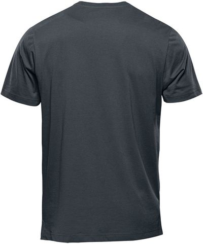 Am image of a Custom Stormtech Men's Equinox Short Sleeve Tee in Dolphin!