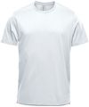Am image of a Custom Stormtech Men's Equinox Short Sleeve Tee in White!