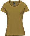 Am image of a Custom Stormtech Women's Equinox Short Sleeve Tee in Mineral!