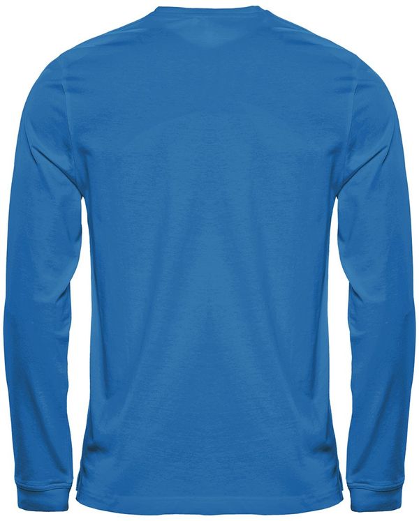 Am image of a Custom Stormtech Men's Equinox Long Sleeve Tee in Steel Blue!