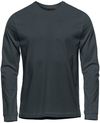 Am image of a Custom Stormtech Men's Equinox Long Sleeve Tee in Dolphin!