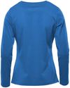 Am image of a Custom Stormtech Womens Equinox Long Sleeve Tee in Steel Blue!