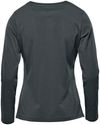 Am image of a Custom Stormtech Womens Equinox Long Sleeve Tee in Dolphin!