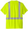 An image of a Custom CornerStone ANSI 107 Class 2 Mesh Tee in Safety Yellow!