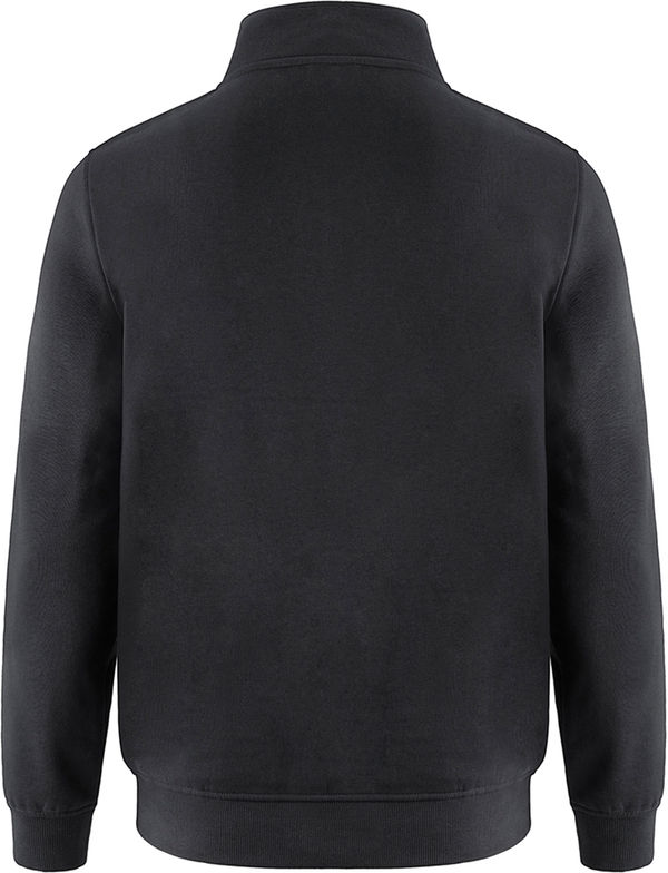 An image of a Custom CSW Flux Youth Quarter Zip Sweatshirt in Black!