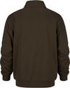An image of a Custom CSW Flux Youth Quarter Zip Sweatshirt in Brown!