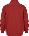 An image of a Custom CSW Flux Youth Quarter Zip Sweatshirt in Red!