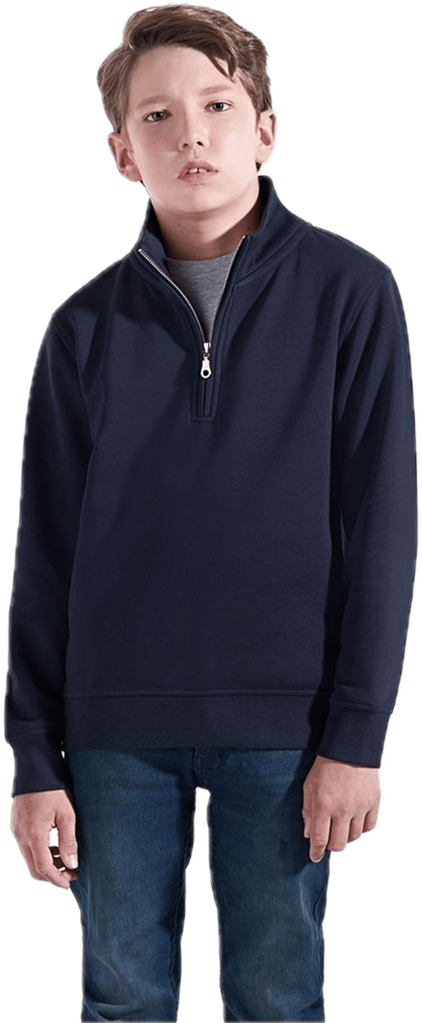 An image of a Custom CSW Flux Youth Quarter Zip Sweatshirt!