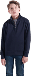 An image of a Custom CSW Flux Youth Quarter Zip Sweatshirt!